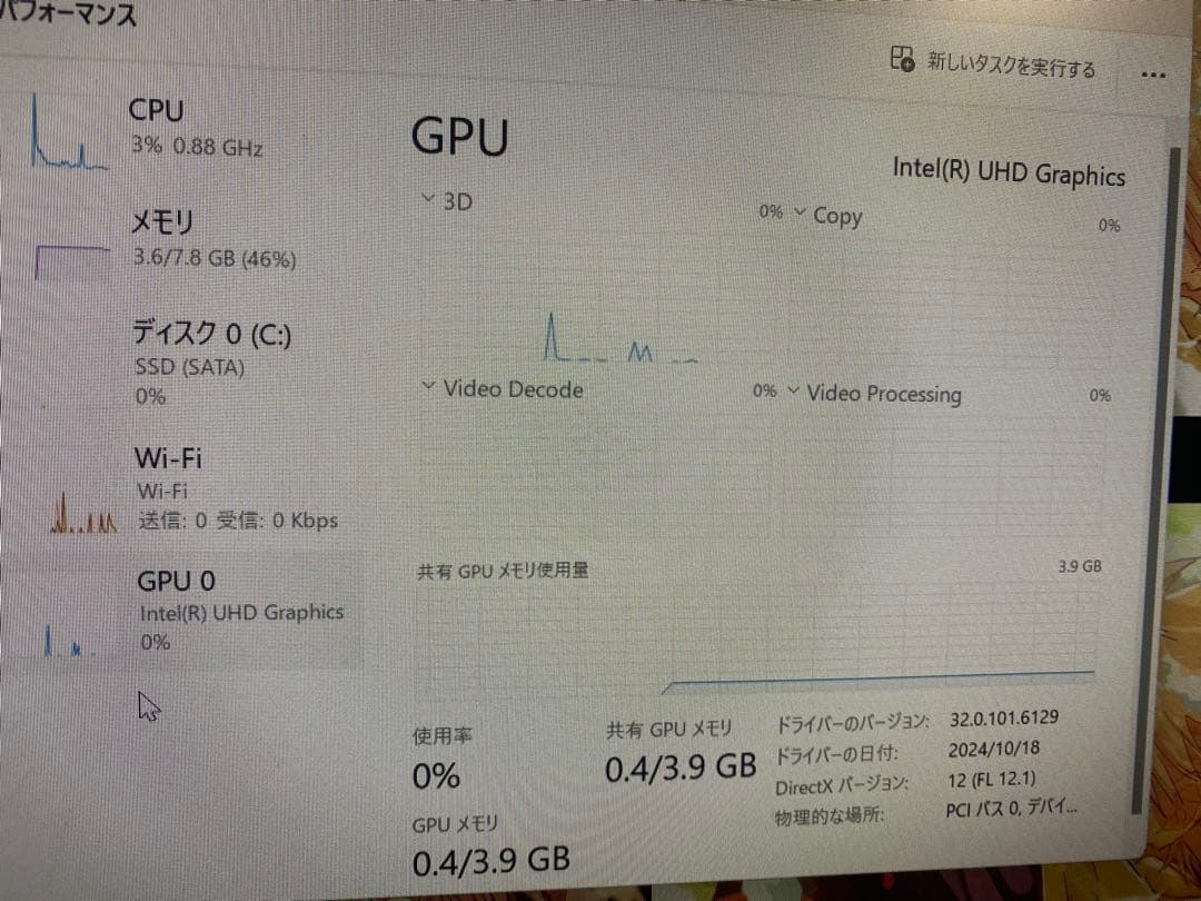 ミニPC Windows11 4K出力対応 WiFi Bluetooth内蔵