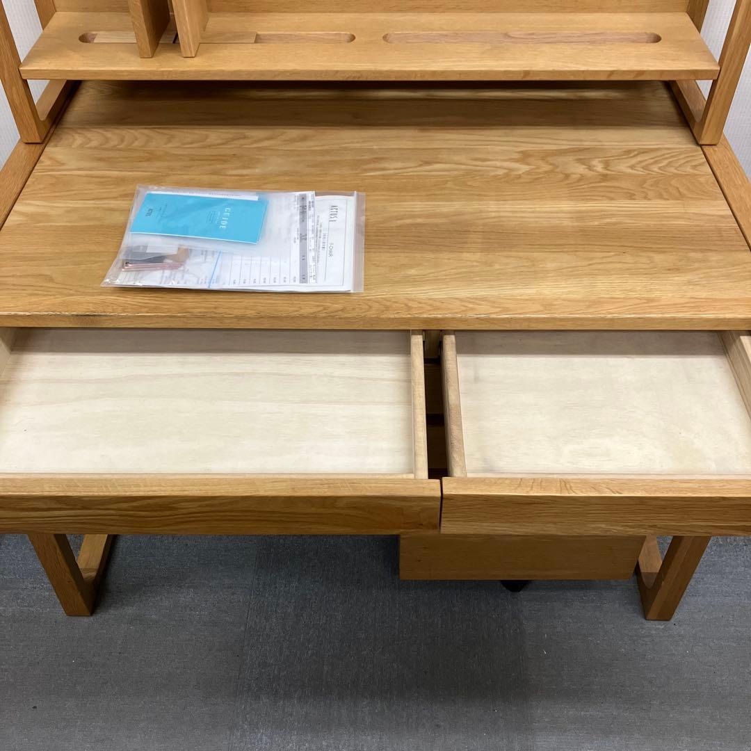 【いの 】ACTUS FOPPISH2 デスク＆デスクシェルフロータイプ