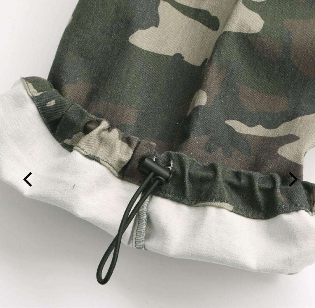 新品　エックスガール　X-girl WASHED 2WAY WIDE CARGO