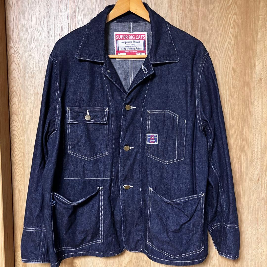 workers ワーカーズ　デニムカバーオール　40