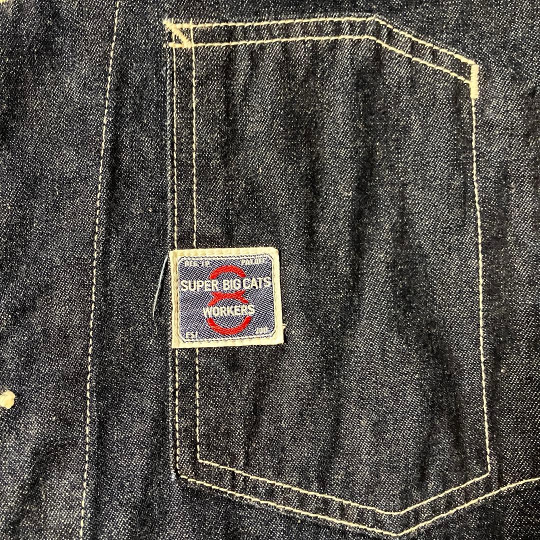 workers ワーカーズ　デニムカバーオール　40