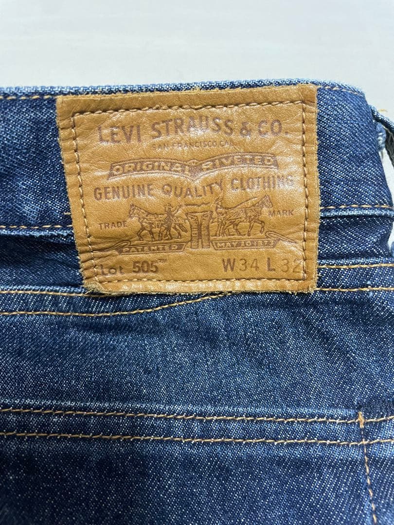 ✨tom8 リーバイス 505 bigE USA製 赤耳セルビッジ W34