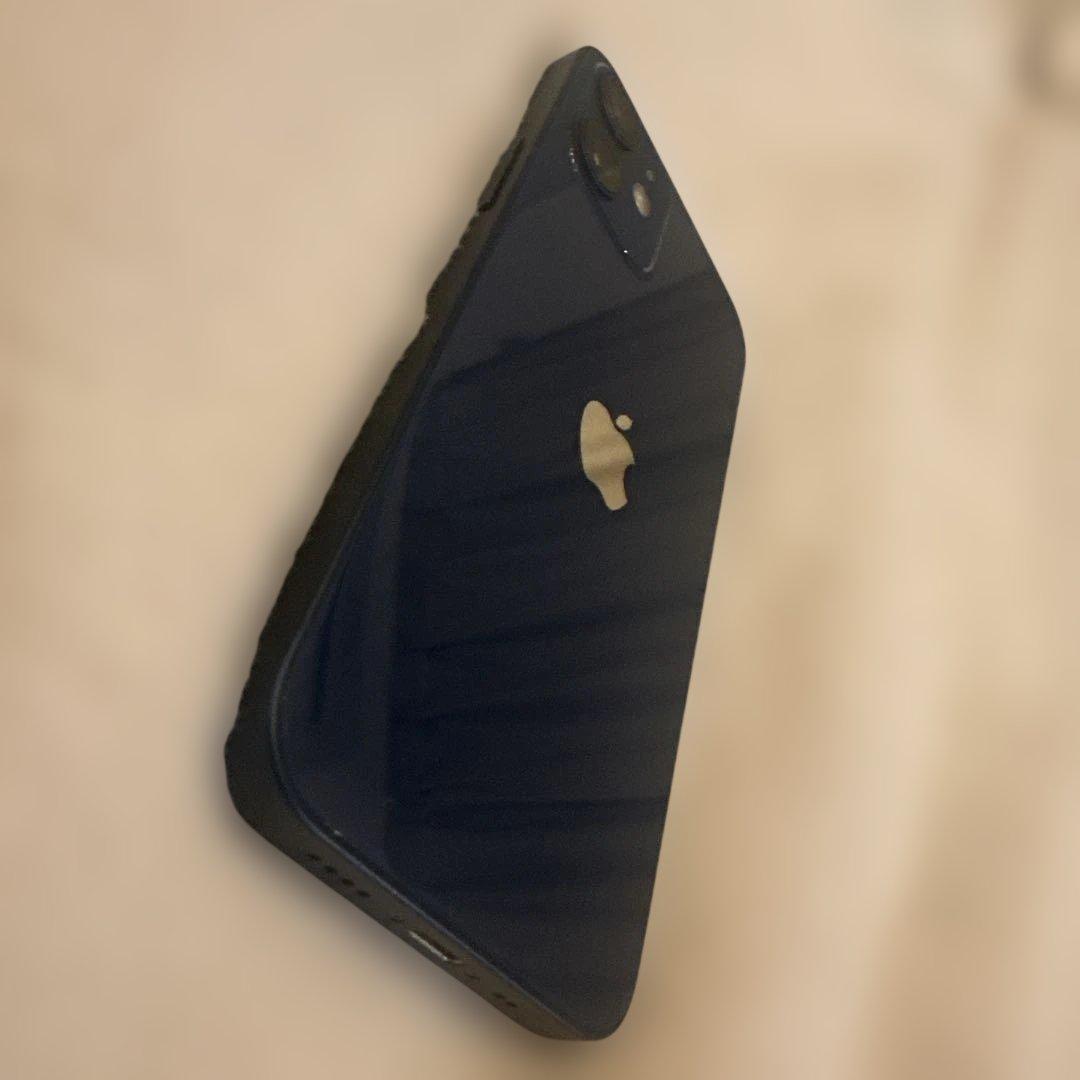 美品AppleiPhone12miniブルー　付属品無256GBバッテリー少