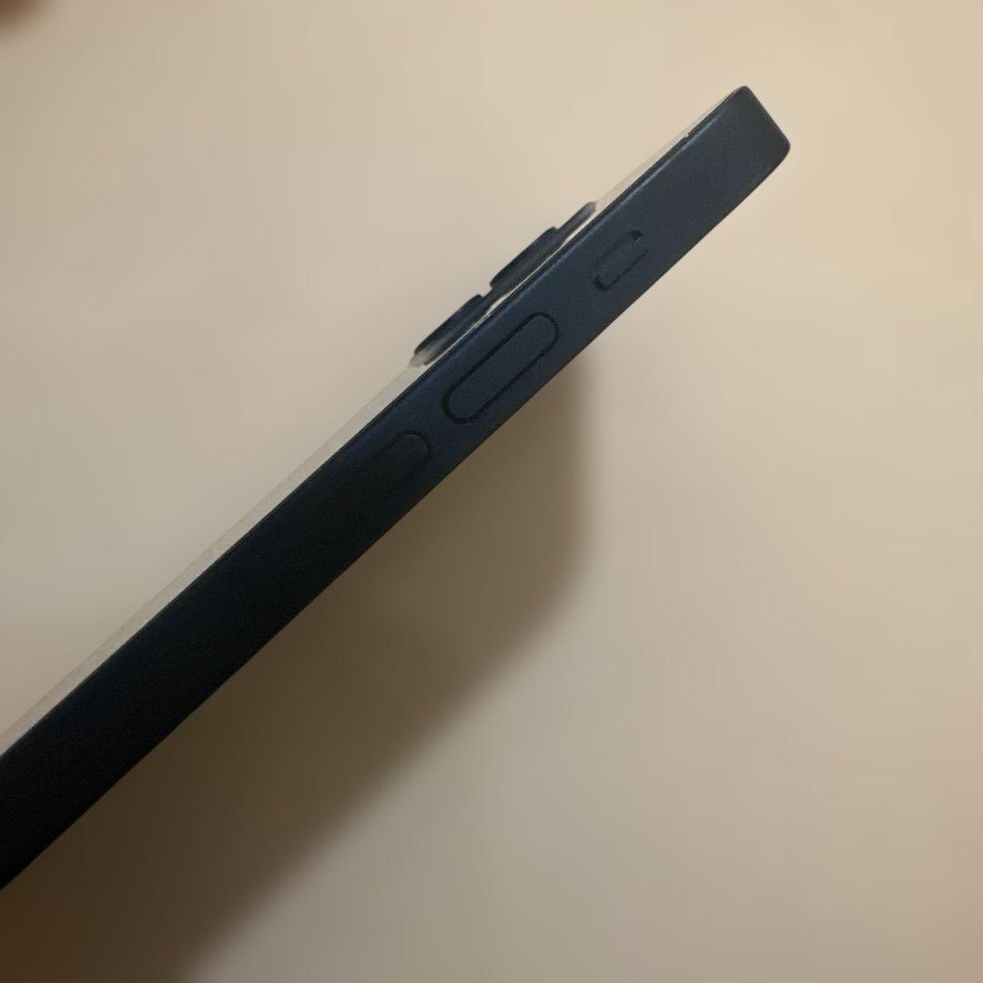 美品AppleiPhone12miniブルー　付属品無256GBバッテリー少