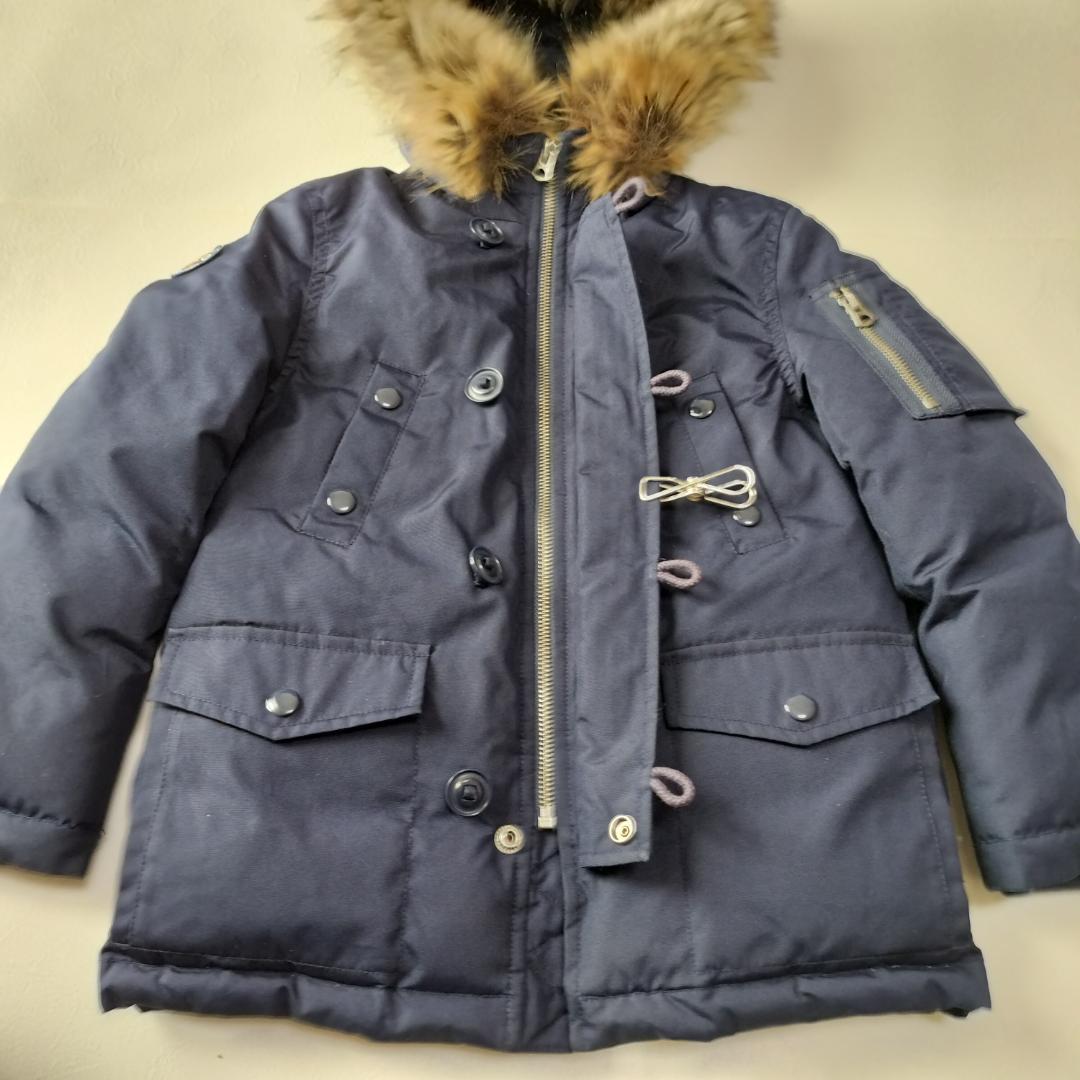 美品✨️ポロラルフローレン ダウンジャケット6サイズ 120相当 ファー フード