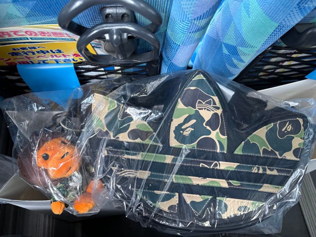 バッグ Bape x Adidas Camo Trefoil Shoulder Bag