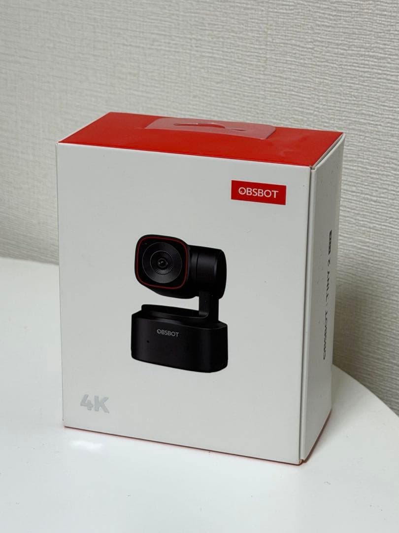 【新品】OBSBOT TINY2 Lite 4K webカメラ