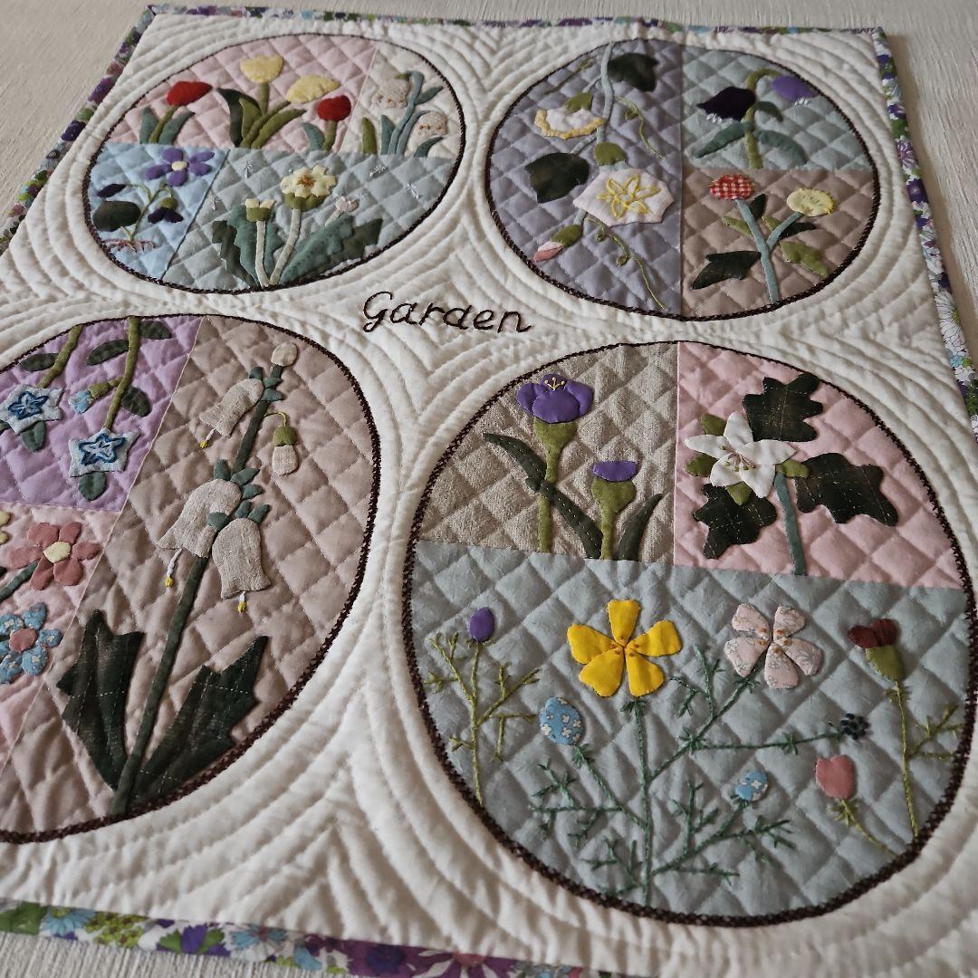 ✨四季の花✨パッチワークタペストリー