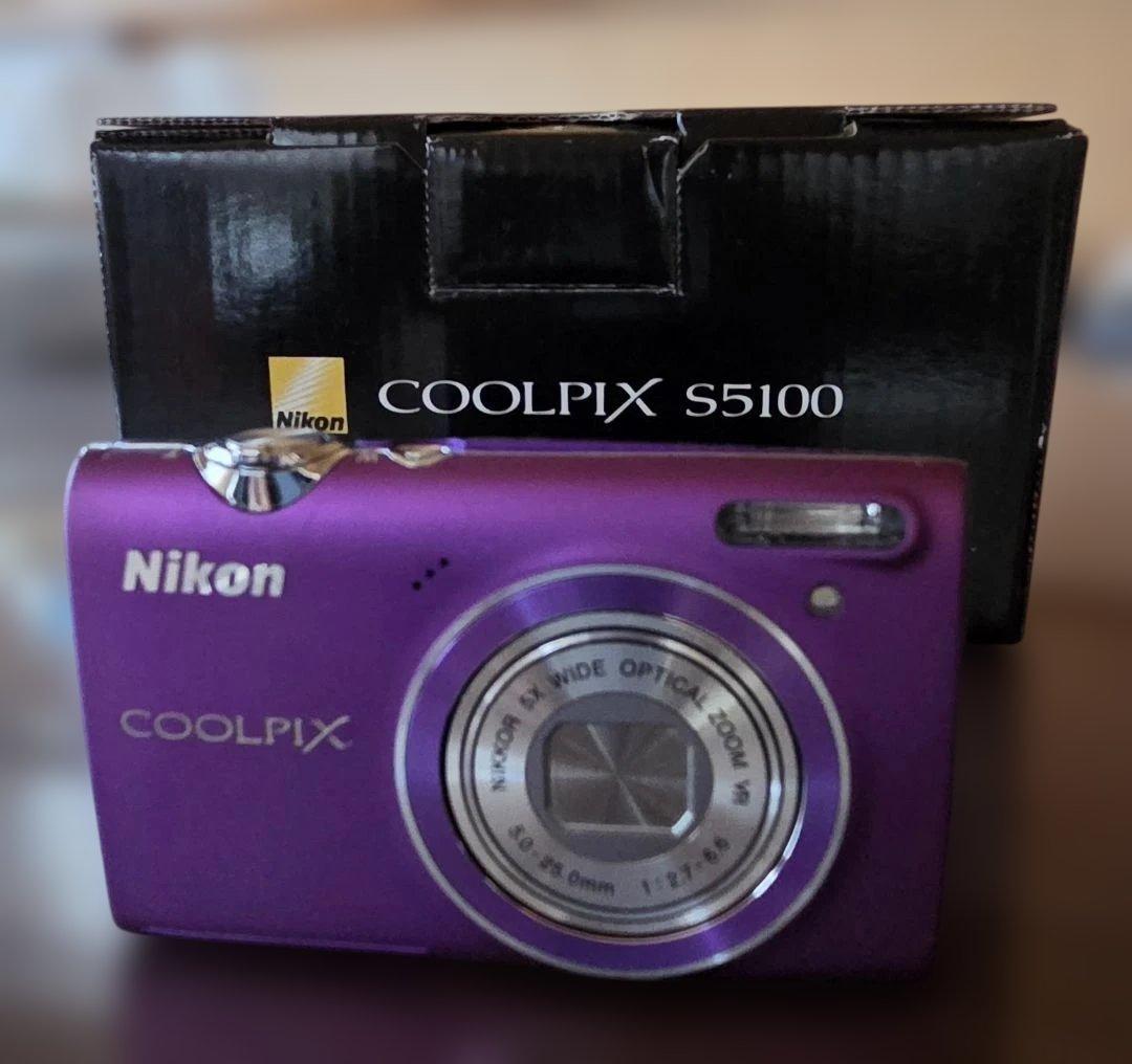 Nikon COOLPIX S5100 パープル 本体