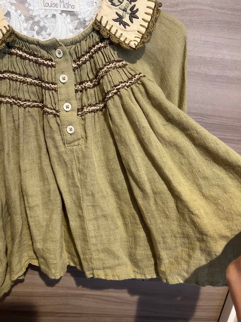 トップス 23AW Apolina hazel blouse 5-7