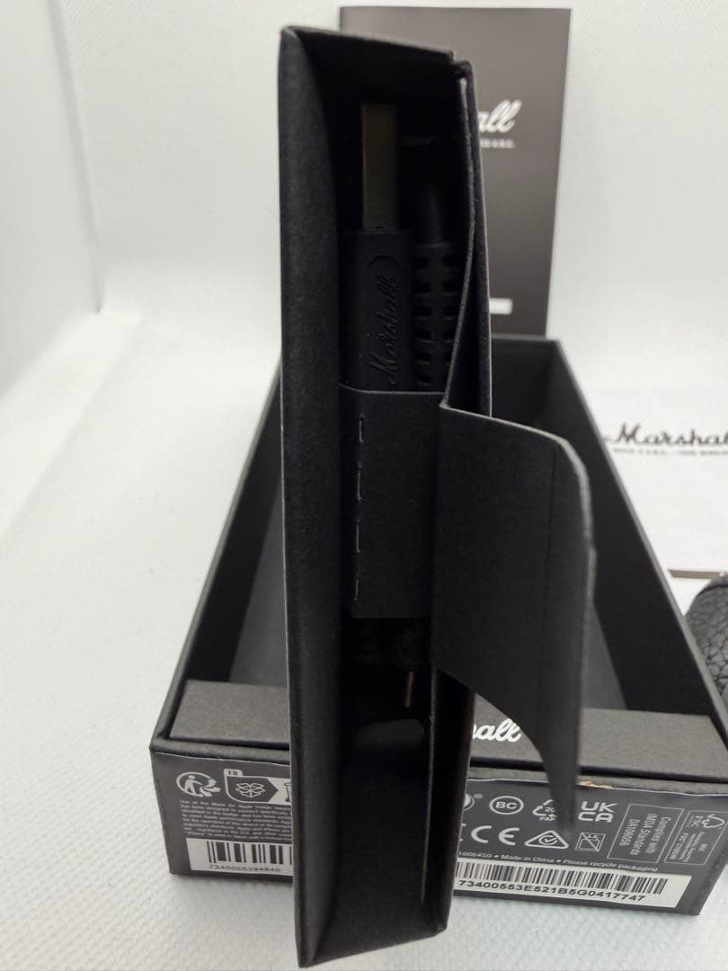 【完全未使用／新品Marshall マーシャル　イヤホン純正品Bluetooth