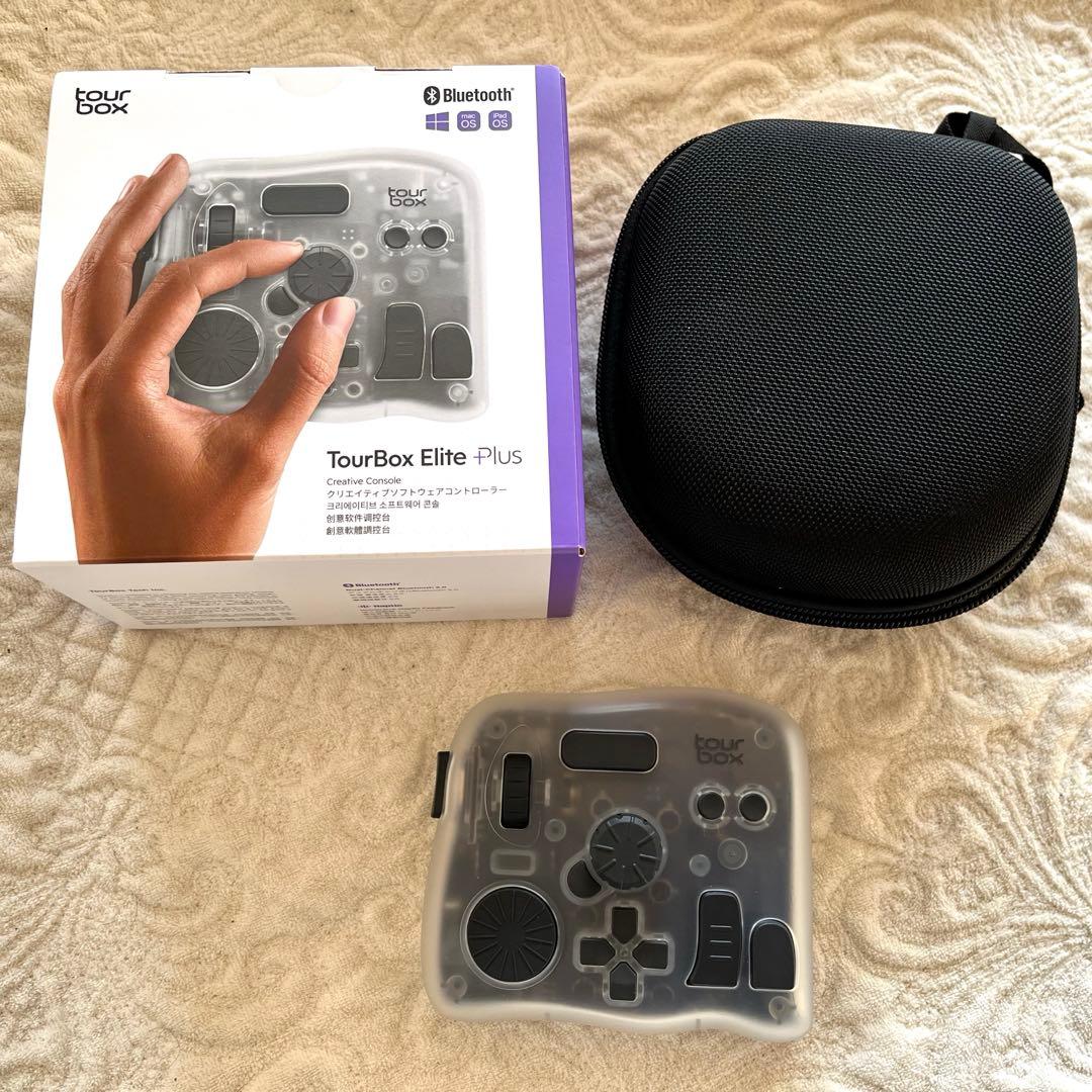 【美品】 TourBox Elite Plus 保護ケース付き