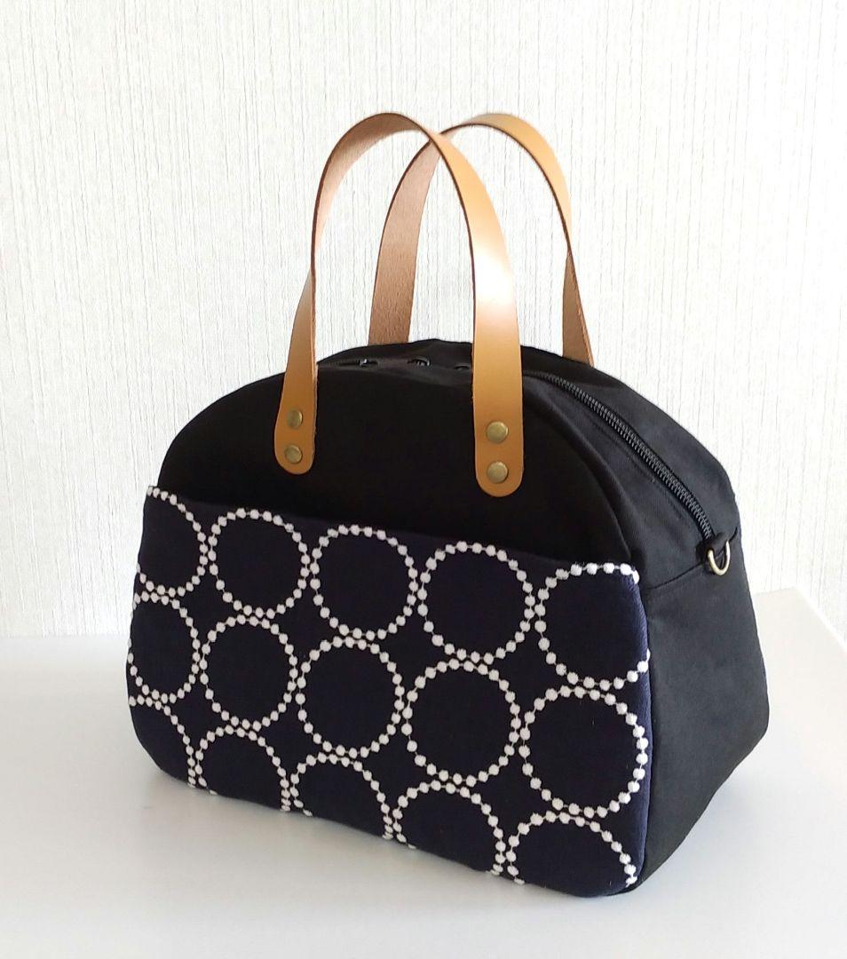 ミナペルホネン 最新タンバリン ♡ ボストン型バッグ / ハンドメイド