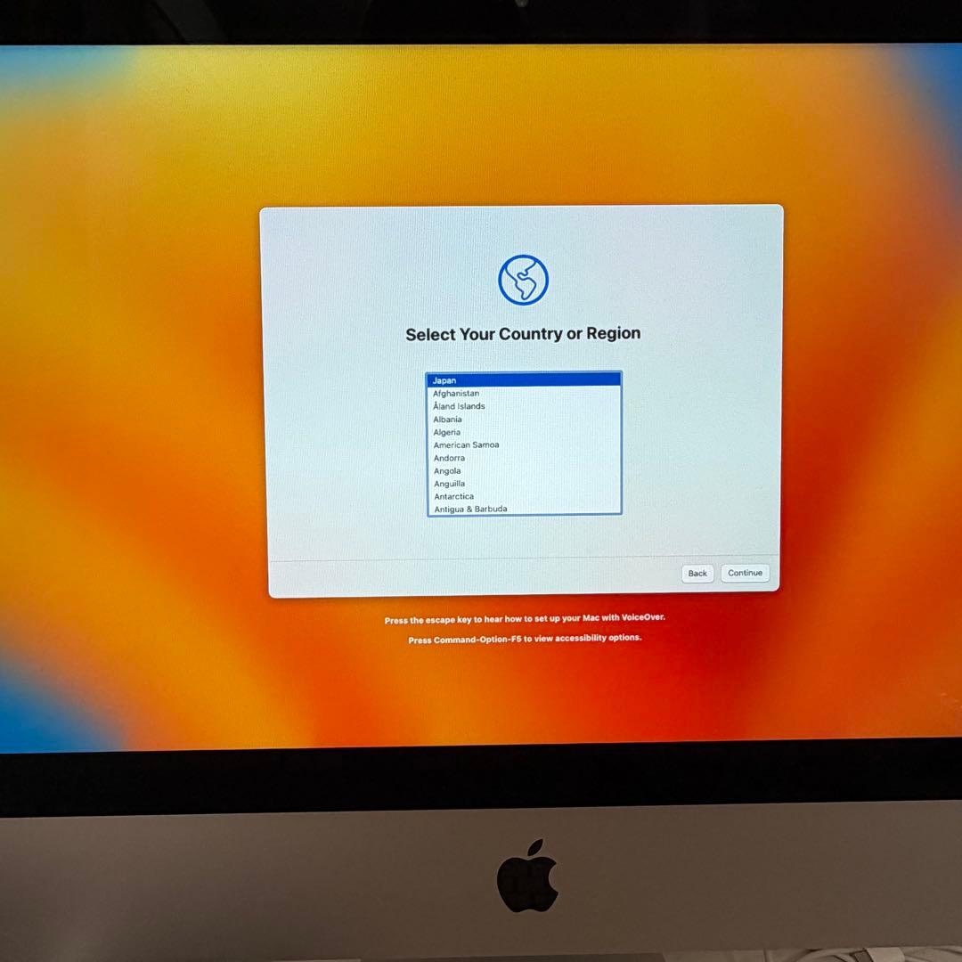 iMac 21.5インチ 2017 キーボード・Magic Mouse・箱付
