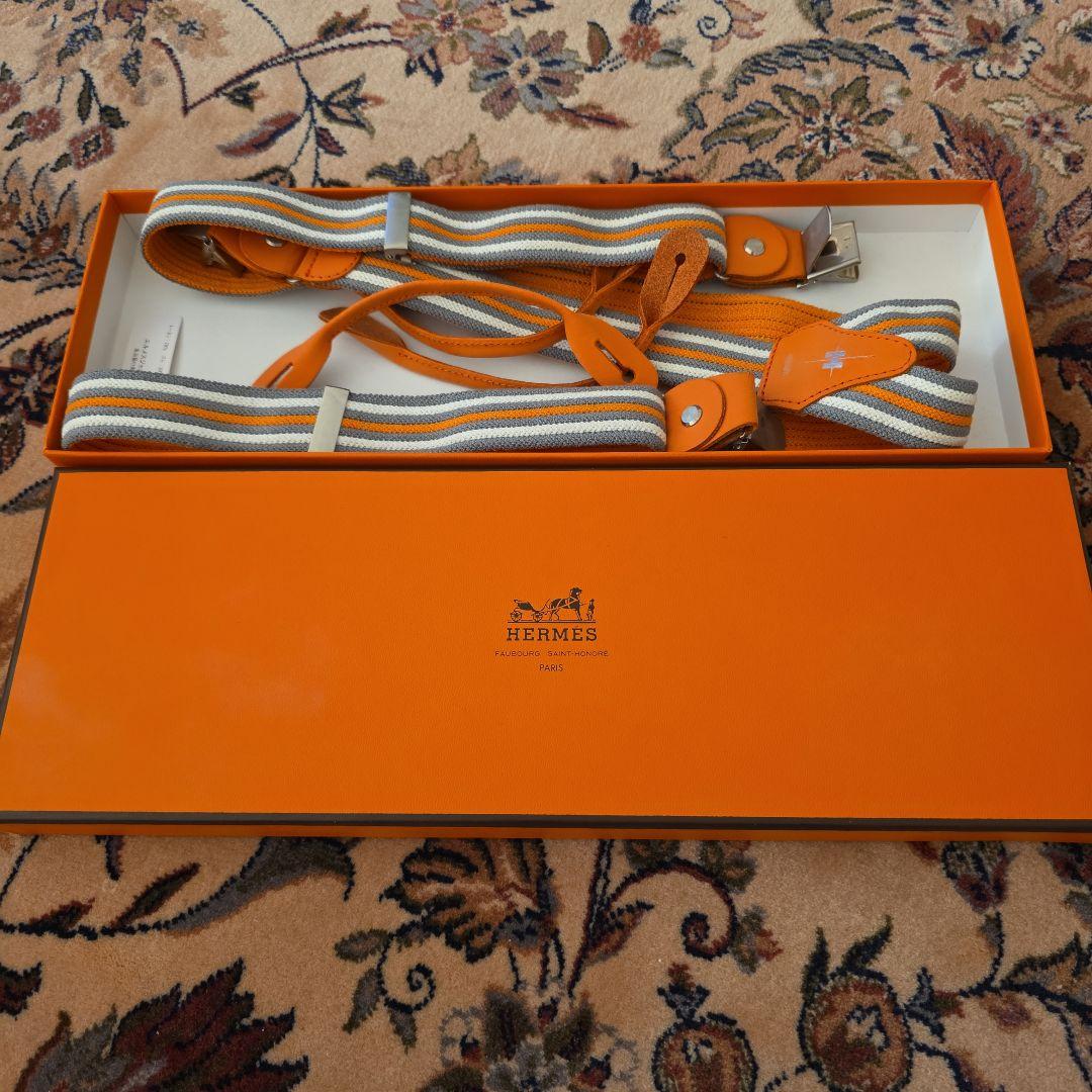 エルメス　サスペンダー