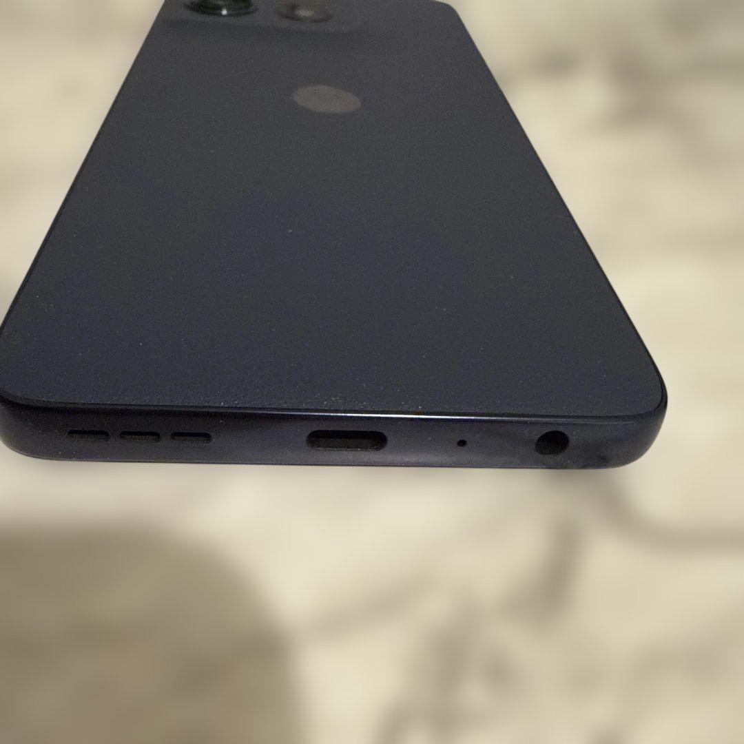 ほぼ新品未使用 moto g66y 5G motorola ブラックオイスター