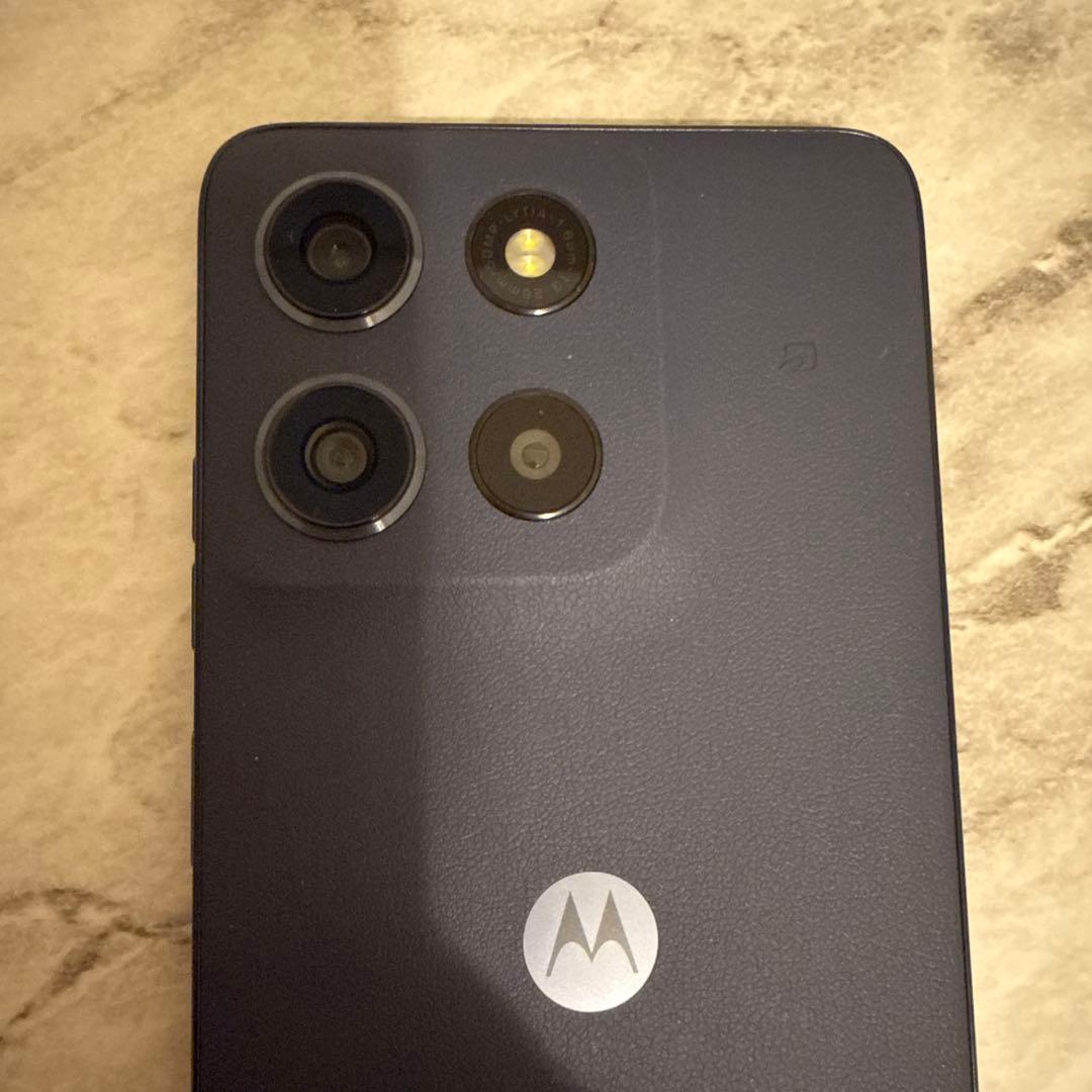ほぼ新品未使用 moto g66y 5G motorola ブラックオイスター