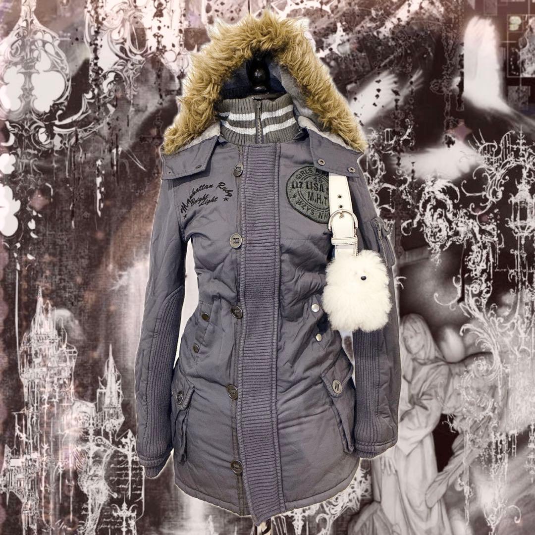 00s y2k LIZ LISA doll モッズコート　ファー　平成　当時物