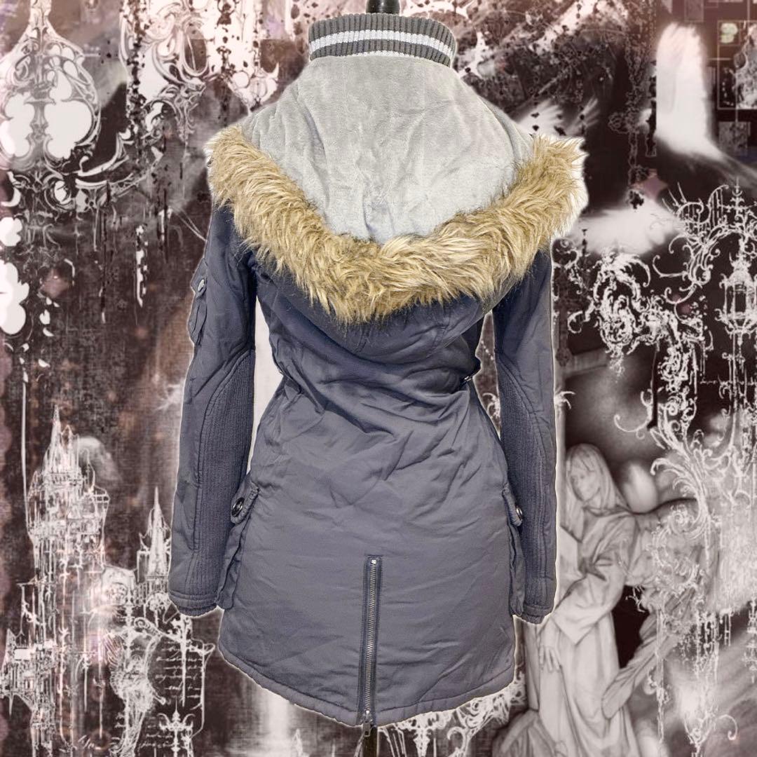 00s y2k LIZ LISA doll モッズコート　ファー　平成　当時物