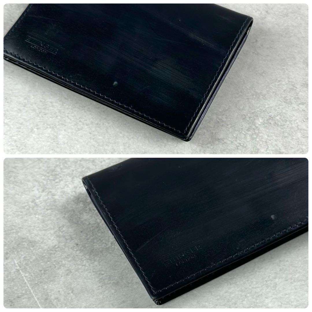 限定ꕥエッティンガー 80周年記念 ブライドルレザー 名刺入れ カードケース