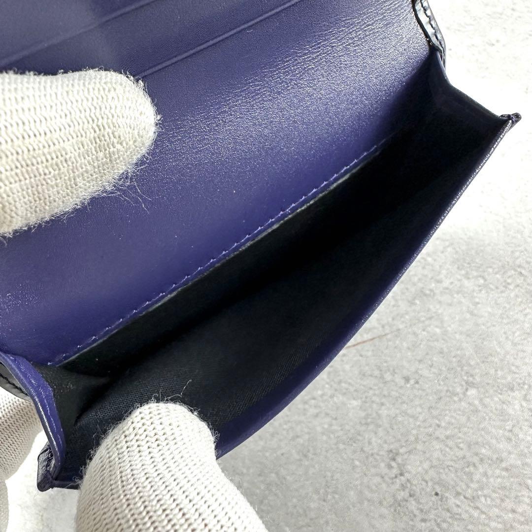 限定ꕥエッティンガー 80周年記念 ブライドルレザー 名刺入れ カードケース