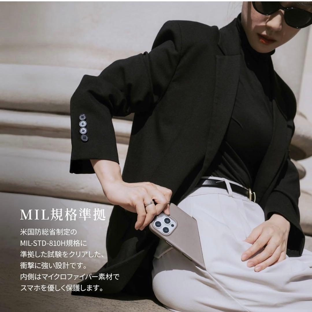 Clop Leather Magnetic Case キャラメル