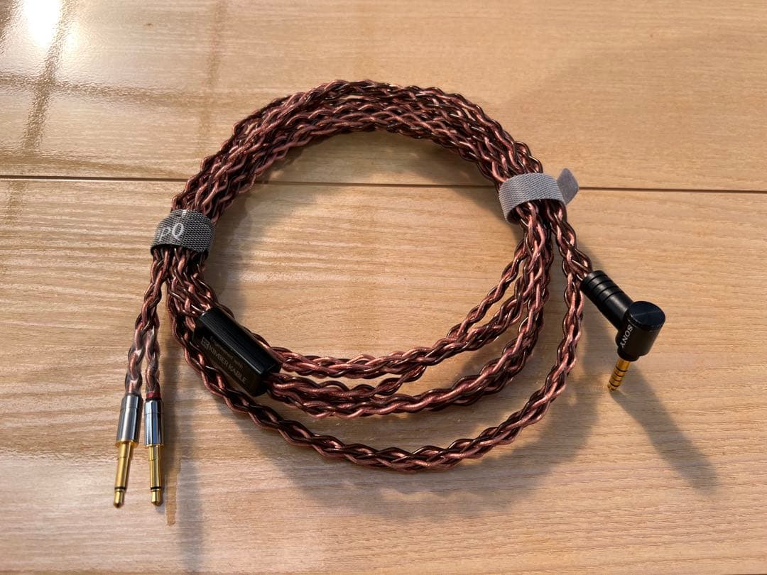 SONY MUC-B20SB2 4.4mm ヘッドホン側3.5㍉換装