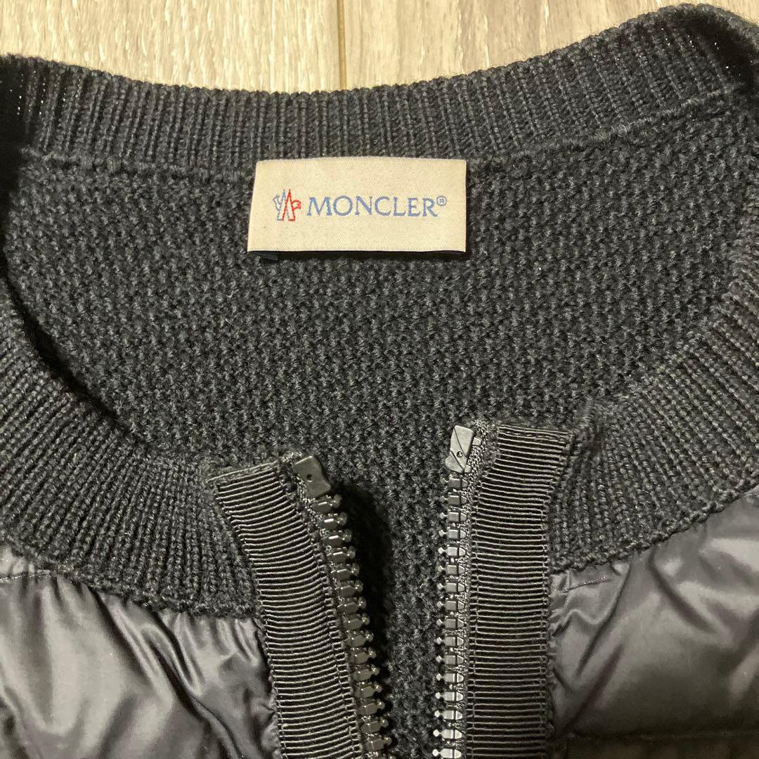 ★NY★MONCLER ニットダウンブルゾン