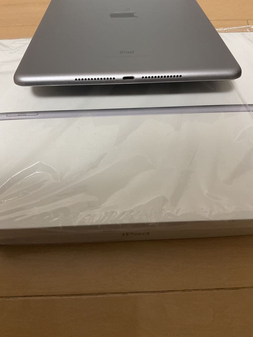 Apple iPad Wifi本体シルバー 第6世代　充電器・USBケーブル付き