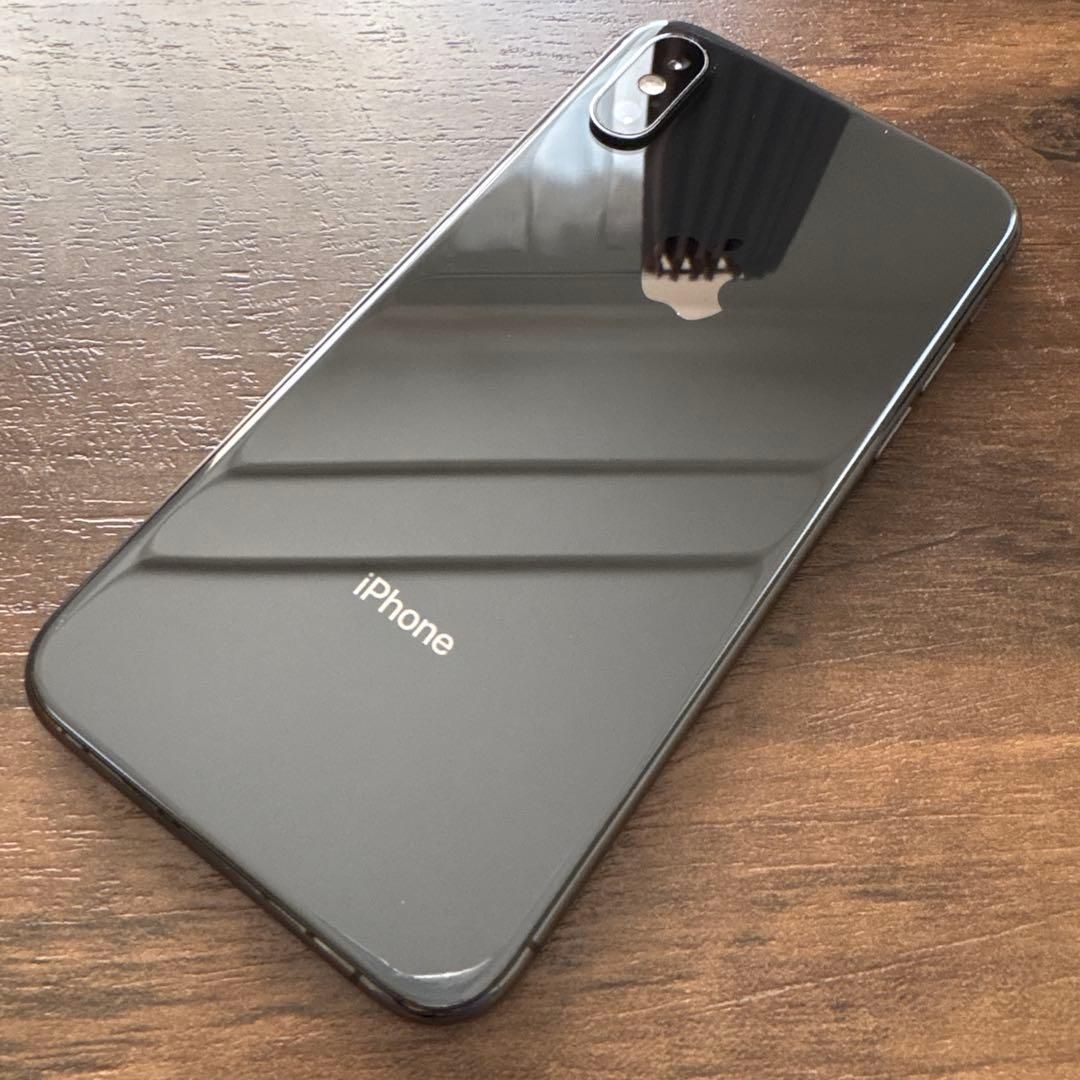 iPhoneXS 256GB スペースグレイ　バッテリー　画面パネル付き
