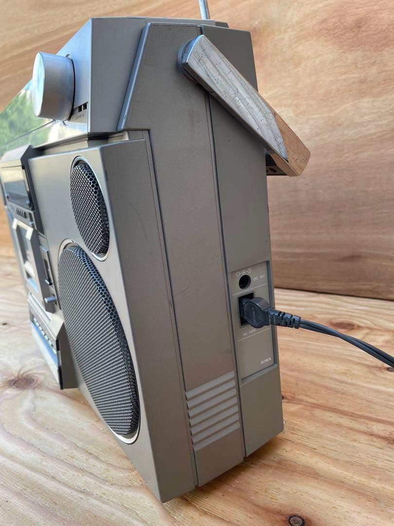 【ジャンク】AIWA CS75X アイワ ステレオラジオカセットレコーダー