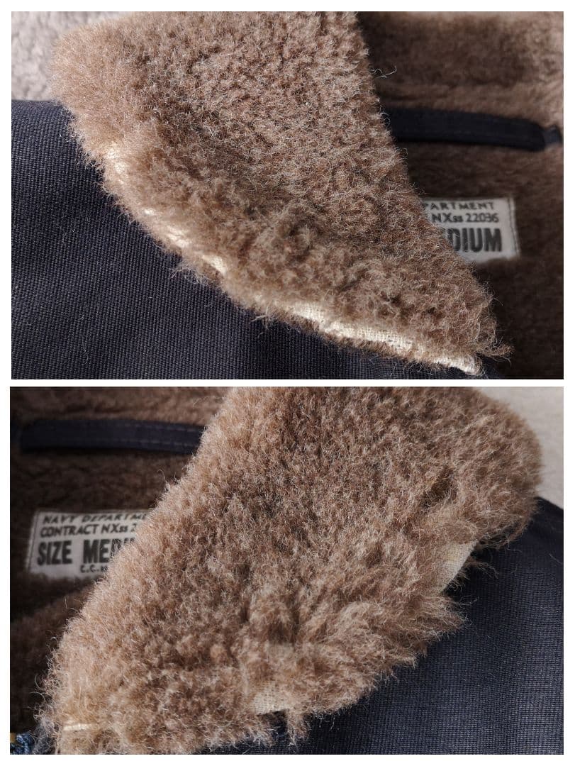 特価　CCマスターズ　フェローズ　N-1 デッキジャケット ネイビー M　38