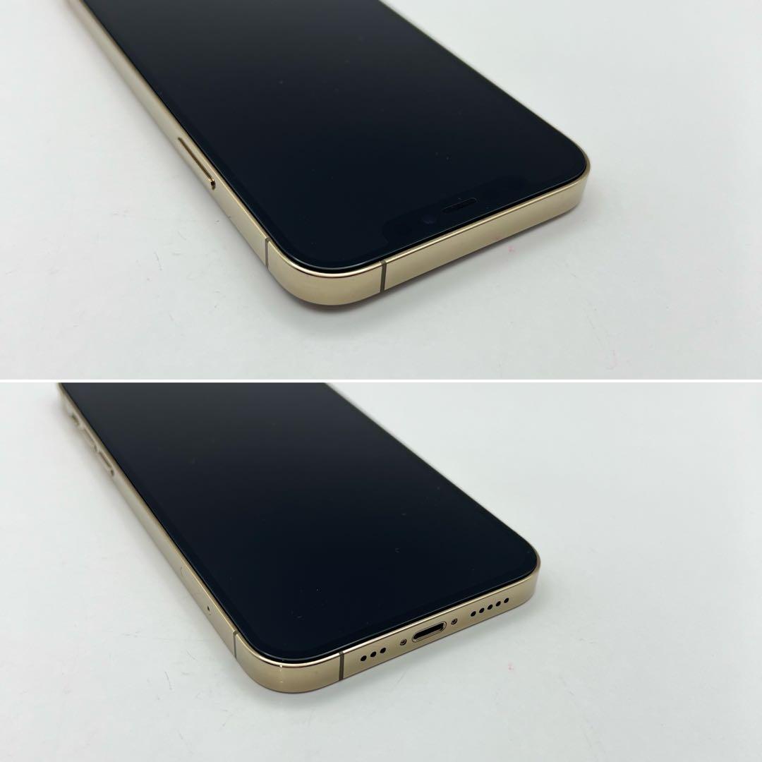 電池新品 iphone 12PRO 256GB ゴールド SIMフリー 完動品