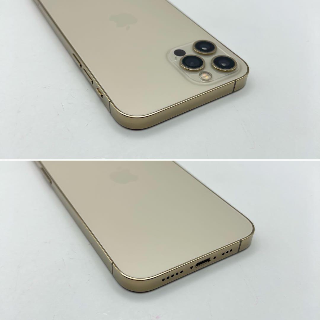 電池新品 iphone 12PRO 256GB ゴールド SIMフリー 完動品