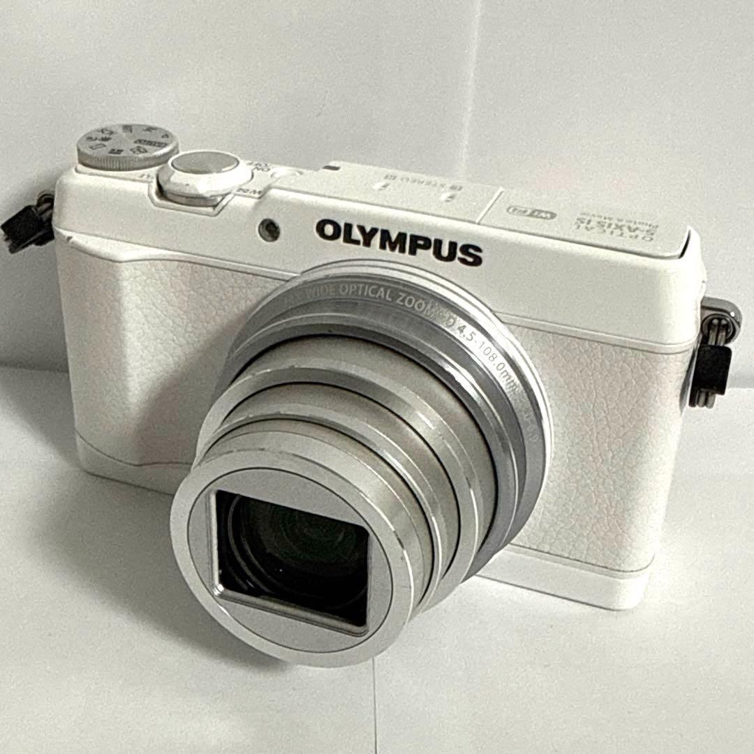 ☆軽量コンパクト☆OLYMPUS STYLUS SH-1 ホワイト☆
