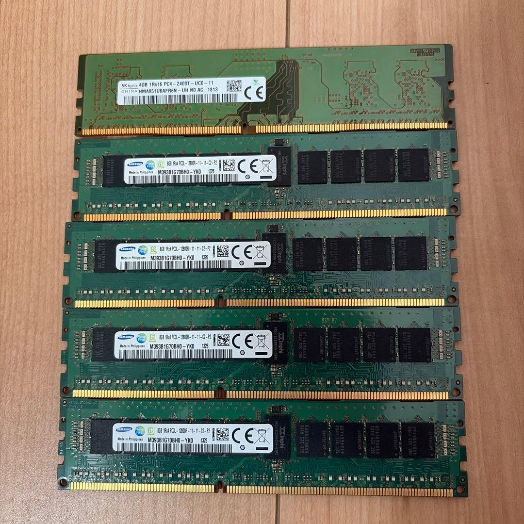 メモリー 4GB DDr4. 8GB DDR3