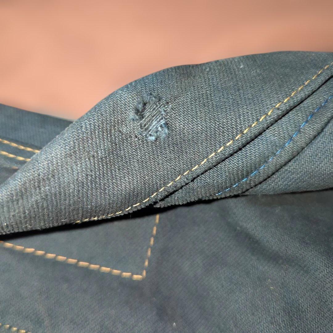 90s リーバイス 70507 後染めブラック デニムジャケット Gジャン