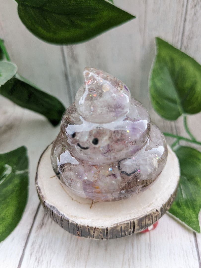 【skygray】スーパーセブンの恐竜ちゃん形オルゴナイト☆他３点