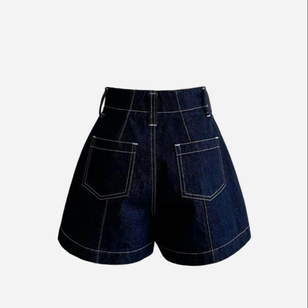 sheller okayama demim デニム ショートパンツ