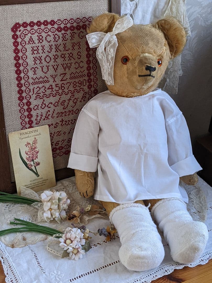 【r】アンティークベア　アンティークテディベア　ドイツ