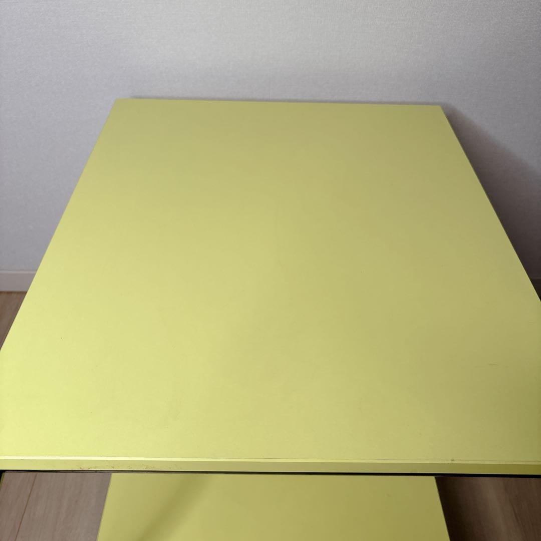 希少！限定コレクション IKEA イケア サイドテーブル 黄色 イエロー
