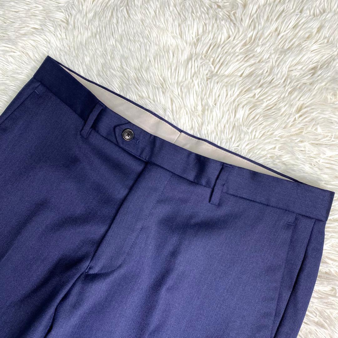 美品✨グリーンレーベルリラクシング スーツ スリーピース カノニコ L 紺