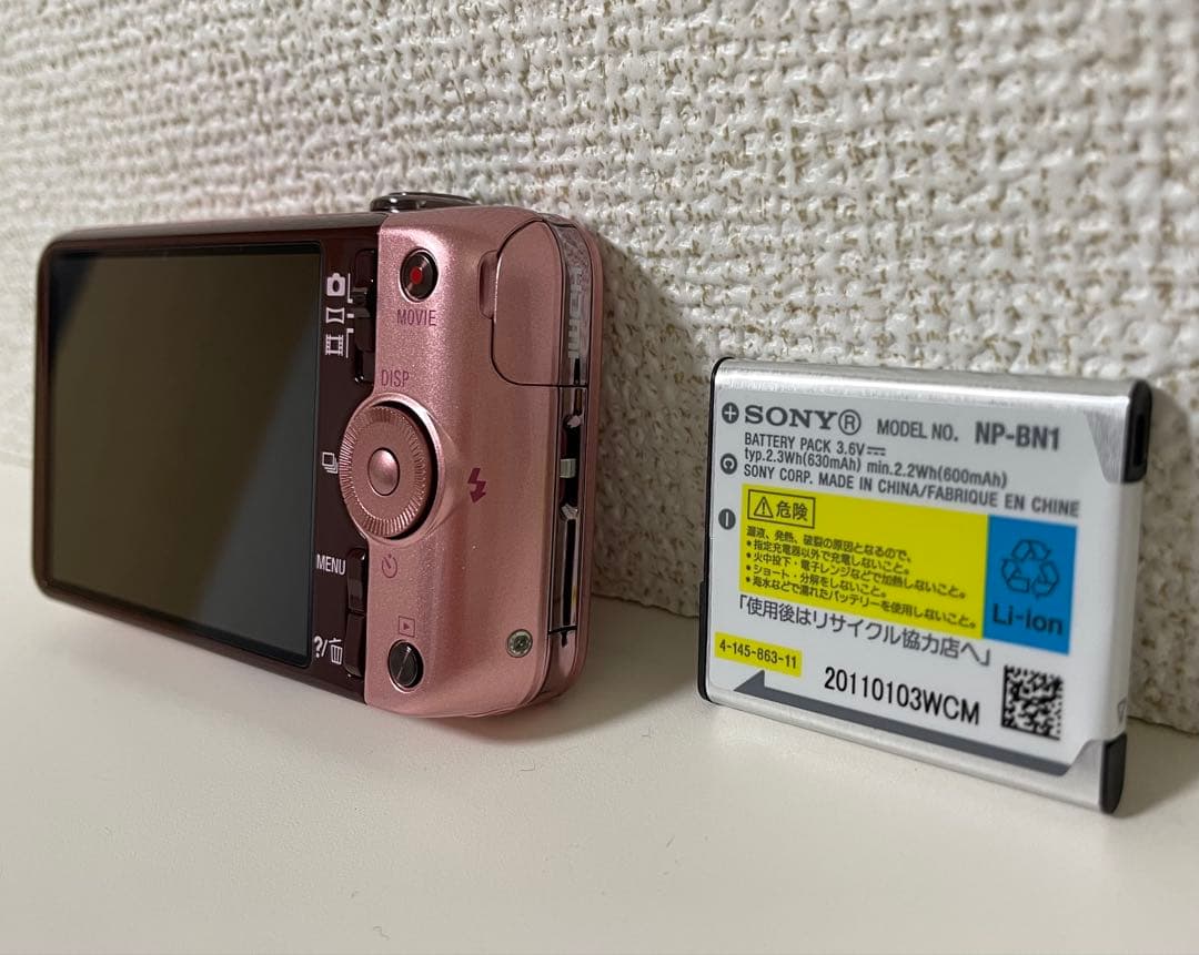 SONY Cyber-shot ピンク　未チェック