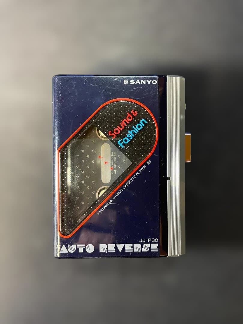 【希少 整備品】SANYO サンヨー JJ-P30 カセットプレイヤー 日本製