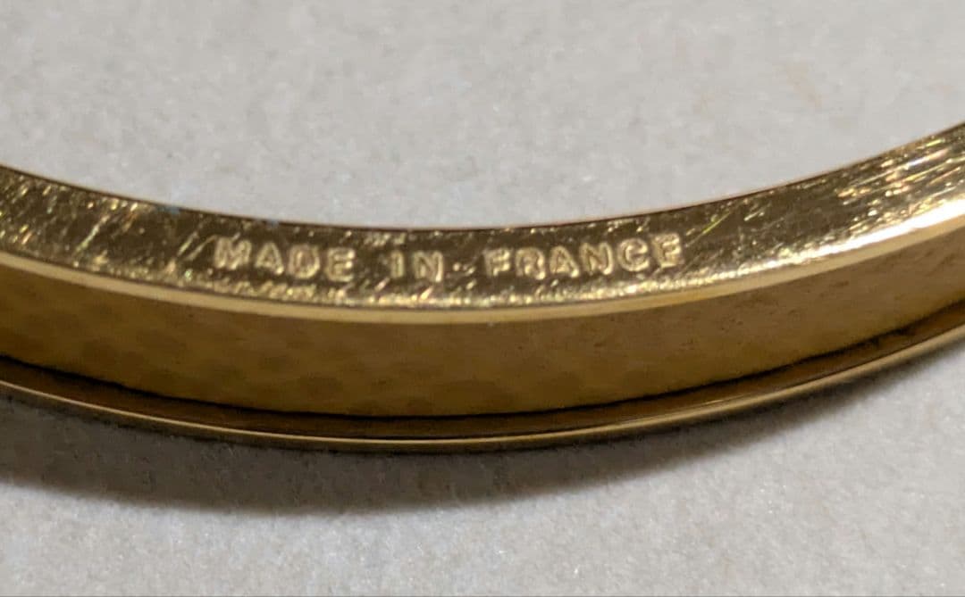 【HERMES / エルメス】 ケリー バングル(ゴールド×イエロー)