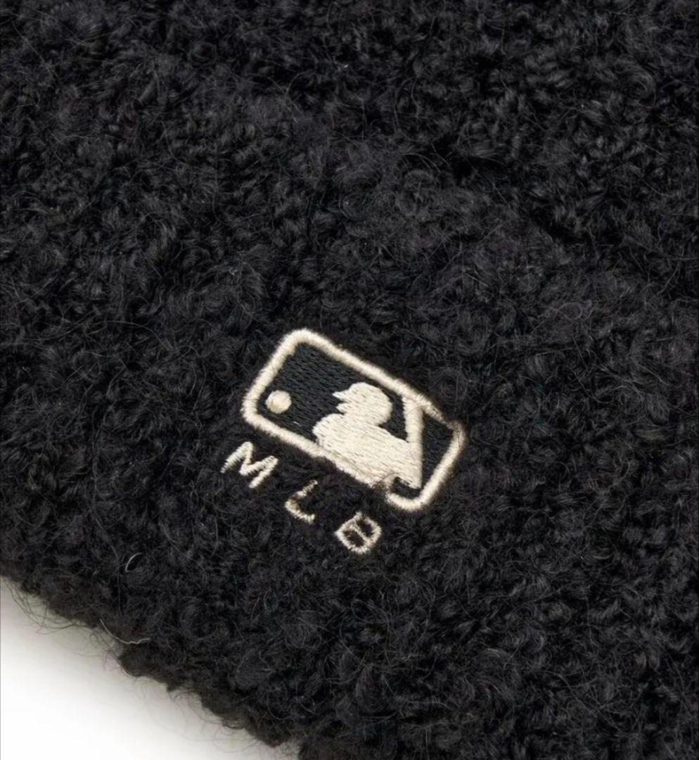 【新品未使用】MLB 猫耳ビーニー aespa カリナ着用 ニット帽