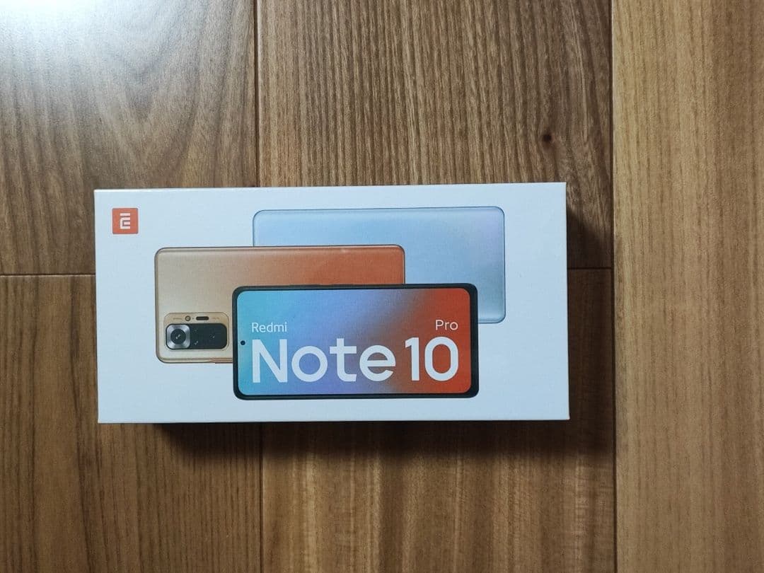 【未使用品】Redmi Note 10 Pro 本体 ケース・ガラスフィルム付き