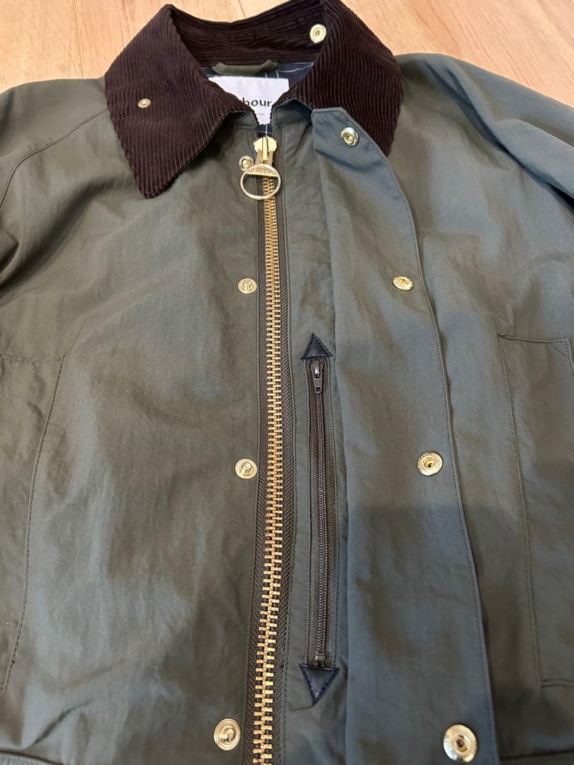 Barbour Spick &Span 別注　バブアー　カーキ36