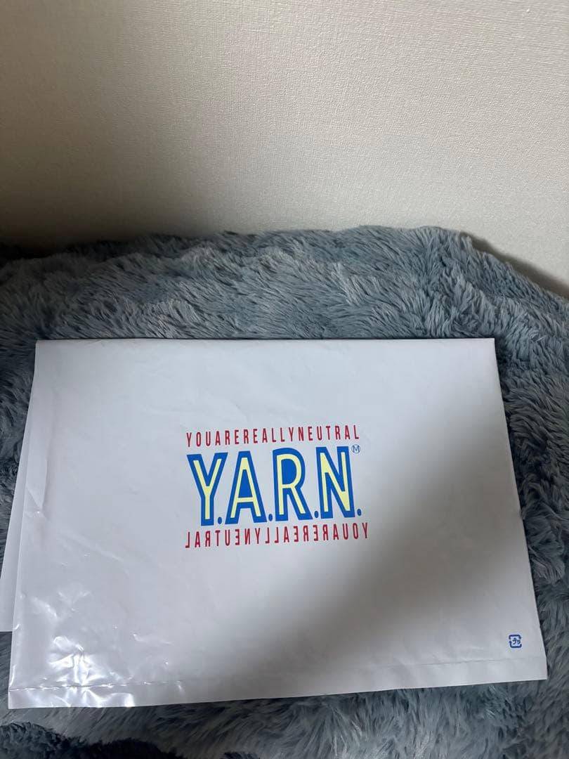YARN バケットハット 黒青 Y.A.R.N