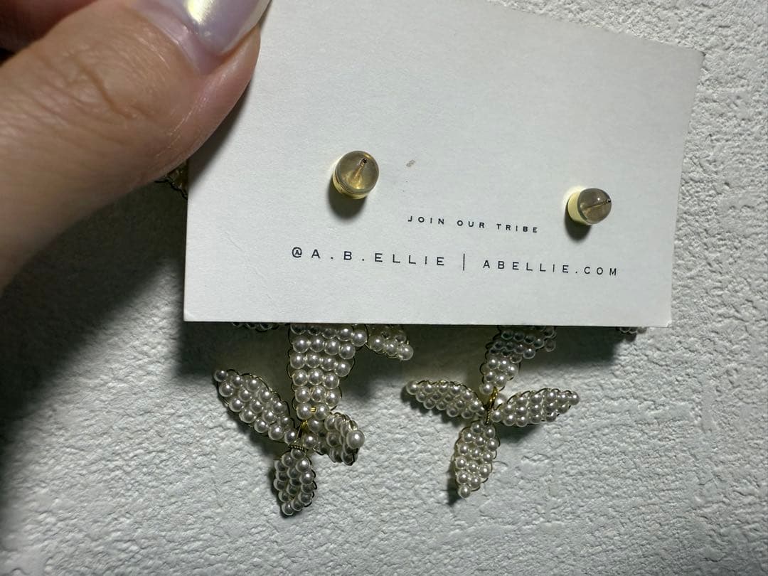 a.b.ellie Harley Pearl Earrings（ピアス）
